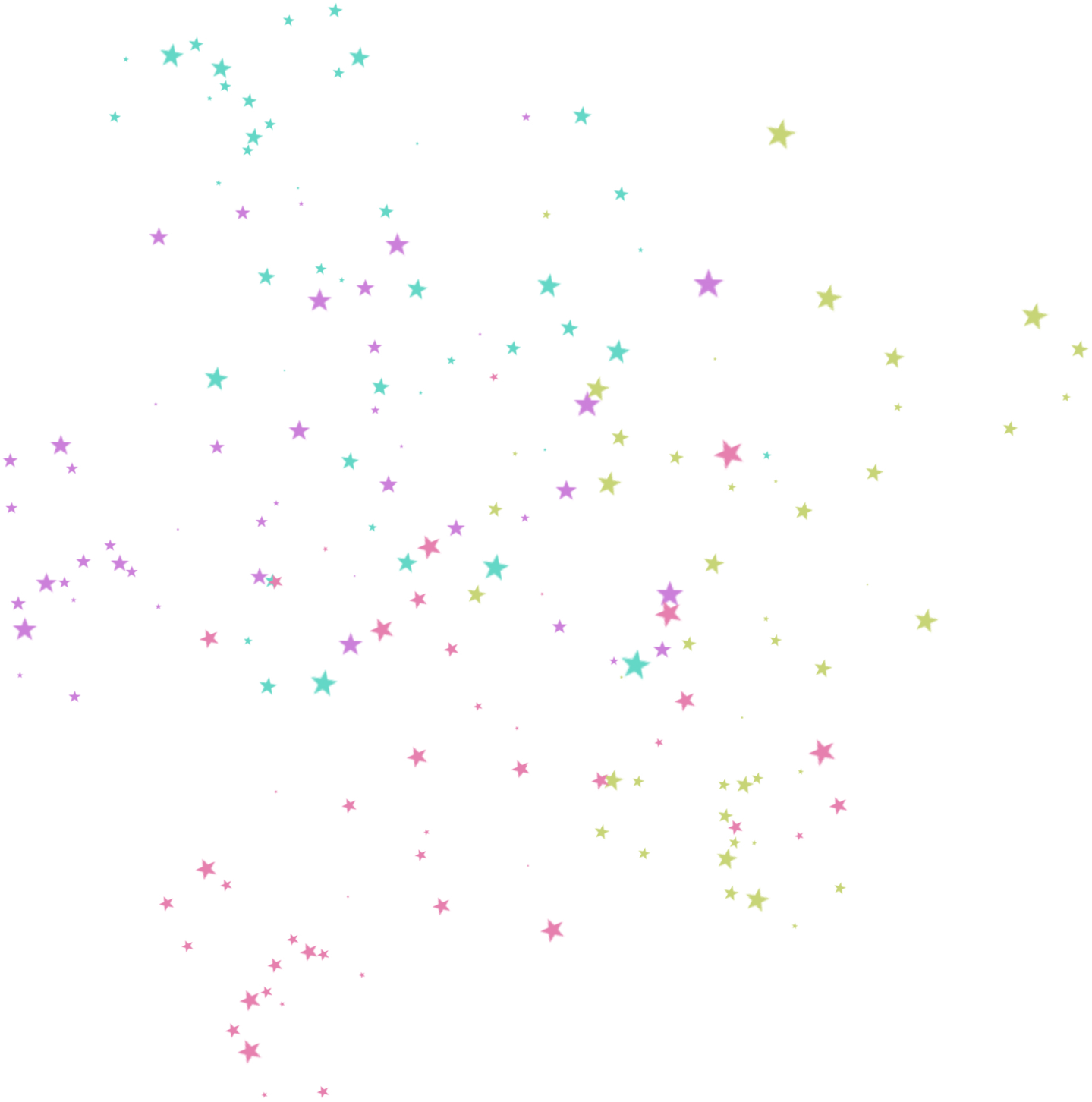 Colorful Star Confetti